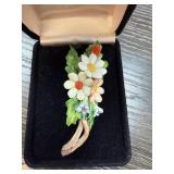 CAPODIMONTE BROOCH PIN
