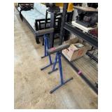 2 PC STEEL ROLLER STANDS