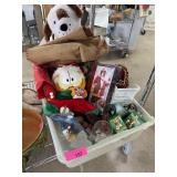 LARGE LOT OF MISC CHRISTMAS / DECOR