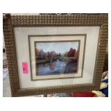VERY NICE FRAMED PRINT