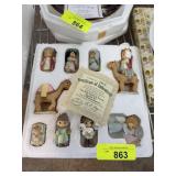 THE HOLY FAMILY & NATIVITY SET PRECIOUS MOMENTS