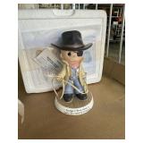 PRECIOUS MOMENTS TRIBUTE TO JOHN WAYNE FIGURE