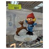 PRECIOUS MOMENTS RUDOLPH FIGURINE