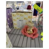 PRECIOUS MOMENTS FIGURE LOVE ANGEL & ROSE