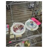 2PC PRECIOUS MOMENTS CHRISTMAS ORNAMENTS