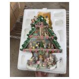 BRADFORD PRECIOUS MOMENTS TREE SHARING XMAS JOY