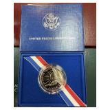 1986 PROOF LIBERTY CLAD HALF DOLLAR