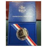 1986 PROOF LIBERTY CLAD HALF DOLLAR