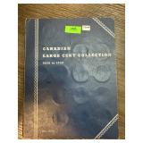 1858-1920 CANADIAN LARGE CENT COLLECTION