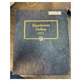NICE EISENHOWER DOLLARS COIN ALBUM