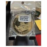 US CAPITOL 24K GOLD PLATED COMMEM COIN