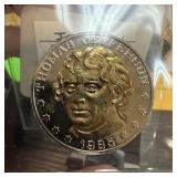 JEFFERSON DOUBLE EAGLE MEDAL TOKEN COIN