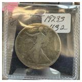 1923-S WALKING LIBERTY SILVER HALF DOLLAR