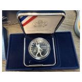 BENJAMIN FRANKLIN PROOF SILVER DOLLAR