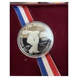 1988 OLYMPICS PROOF SILVER DOLLAR