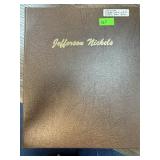 JEFFERSON NICKEL COIN ALBUM 139 DIFF SMS / UNC