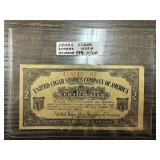 1940S UNITED CIGAR STORES CO OF AMERICA NOTE