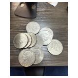 QTY 10 MIXED DATE IKE DOLLARS