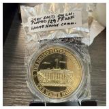 24K GOLD PLATED PROOF WHITE HOUSE COMM