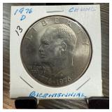1976-D UNC BICENTENNIAL IKE DOLLAR