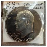 1976-S T-1 GEM CAMEO PROOF IKE DOLLAR