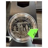 1986 PROOF LIBERTY CLAD HALF DOLLAR
