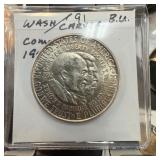 1952 GEORGE WASHINGTON CARVER SILVER HALF DOLLAR