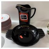 VTG GUINESS ASHTRAY CARLING BLACK LABEL