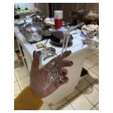 HAND MADE ART GLASS PIPE