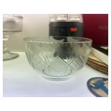 VINTAGE CUT CRYSTAL BOWL