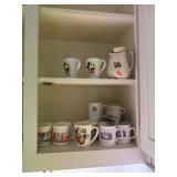LOT OF MIXED COFEE MUGS PITCHER / MICKEY MOUSE ETC