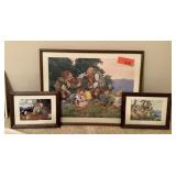 ROLF LIDBERG TROLLS FRAMED PRINTS