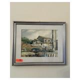ORIGINAL WATERCOLOR FERRUCCIO LATTANZI