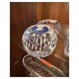 WEDGWOOD CRYSTAL PAPERWEIGHT ELIZABETH