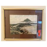 SIGNED PRINT ALEX JAWDOKIMOV ST MICHAELS MOUNT