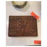 EXTREMELY ORNATE CARVED WOOD BOX