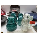 LOT OF VINTAGE TELEPHONE INSULATORS