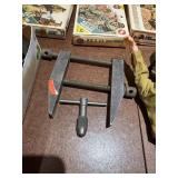STARRETT MACHINISTS CLAMP 161E & TAP WRENCH 93A