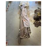 VERY NICE ANDA CRANK OUT EXTENDING PATIO UMBRELLA