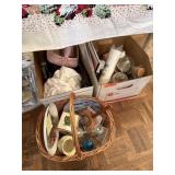 3 BOXES OF MIXED DECOR / CHINA NOTE