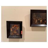 2PC FRAMED ART VAN GOGH / REMBRANDT