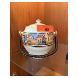 CRIES OF LONDON VTG BISCUIT JAR