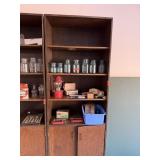 SHELF UNIT W BOTTOM CABINET