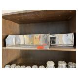 2PC WESTPOINT METAL I BELIEVE LIQUID SHELVES