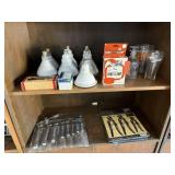 LOT OF MIXED GARAGE TOOLS RWNCHES PLIERS