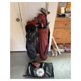 LOT OF COBRA GOLF CLUBS / MIXED CLUB BAG