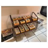 VINTAGE MID CENTURY ROLLING CART / BAR