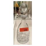CRYSTAL LIQUOR DECANTER / BOTTLE
