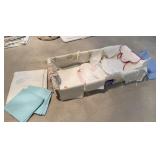 LOT OF TABLE LINENS MORE SEE ALL PICS