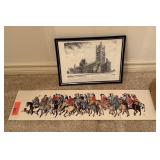 CANTERBURY TILES SET & FRAMED PRINT